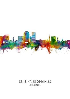 Colorado Springs Skyline