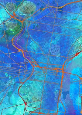 Philadelphia Street Map