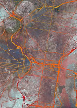 Philadelphia Street Map