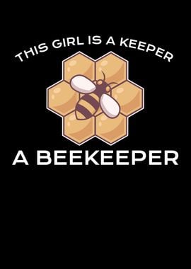 This girl is a beekeeper