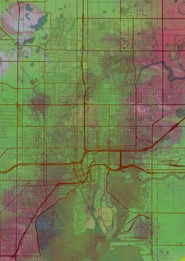 Tampa Street Map