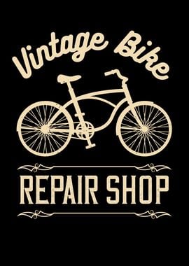 Vintage Bike Repair Shop