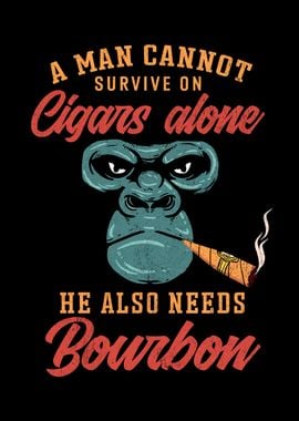 Gorilla Cigar Shirt For Bo