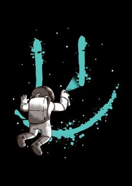 Astronaut Graffiti