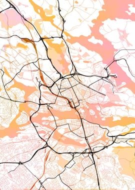 Stockholm Street Map 