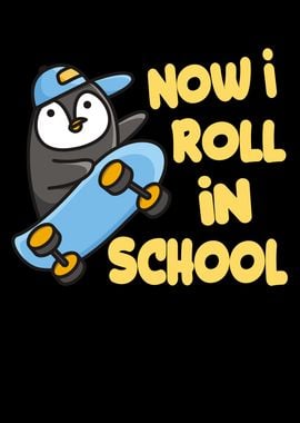 Enrolment Skater Penguin