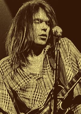 Neil Young 60s Vintage 8