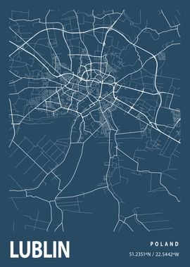 Lublin Blueprint Street