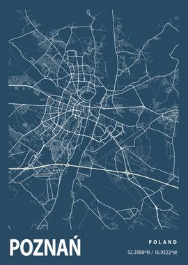 Poznan Blueprint Street