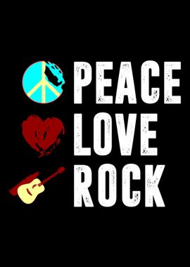 Peace Love Rock