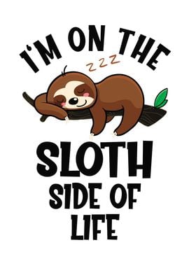 Funny Sloth Saying