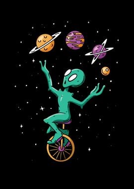 Juggling Alien