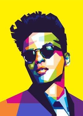 Bruno Mars Illustration