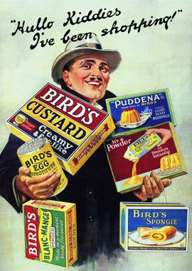 Food vintage poster