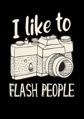 Flash People Camera