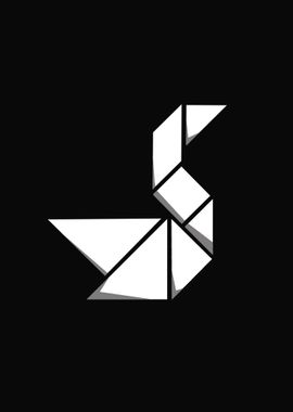 Swan Tangram