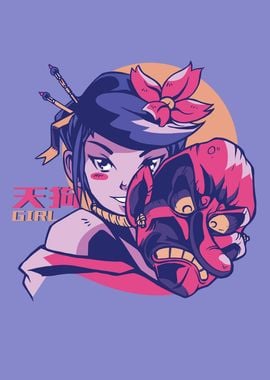 Tengu Anime Girl