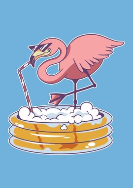 Beer Pool Flamingo