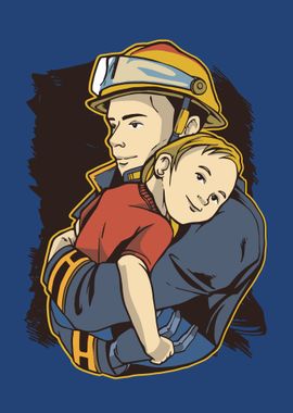 Firefighter hero