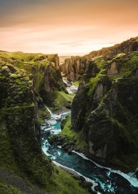 Iceland waterfalls nature