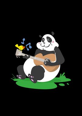 Panda Lover Guitarist