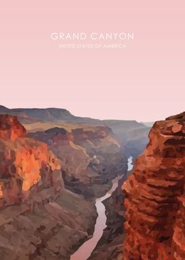 Grand Canyon Travel Poster