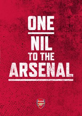 One Nil to the Arsenal