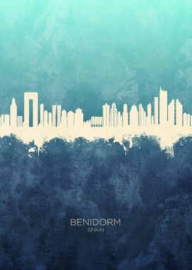 Benidorm Skyline Spain