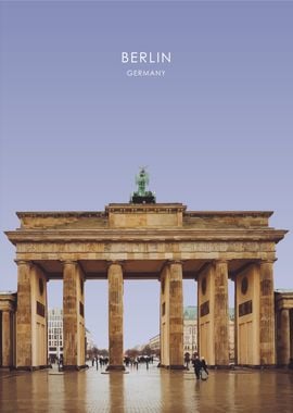 Berlin Travel Illustration