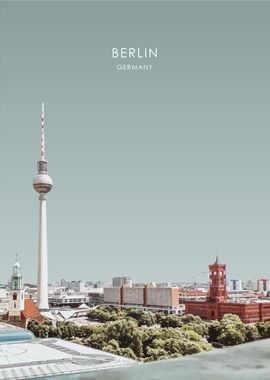 Berlin Travel Illustration