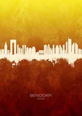 Benidorm Skyline Spain