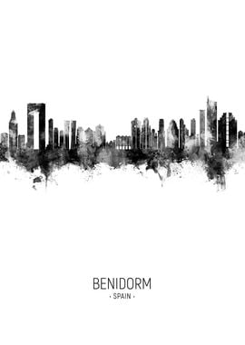 Benidorm Skyline Spain