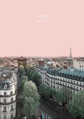 Paris Travel Illustration