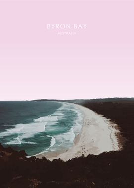 Byron Bay Travel Poster