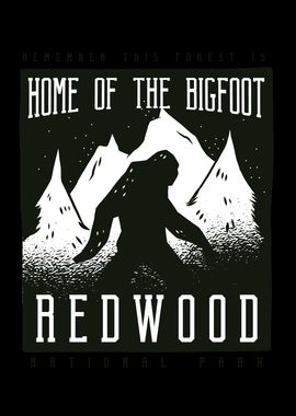 Redwood Park Bigfoot Gift