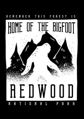 Redwood Park Bigfoot Gift