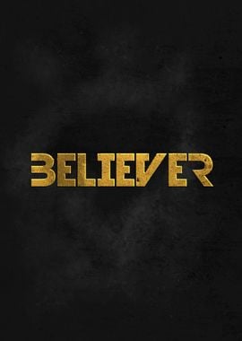 Believer thrash metal logo