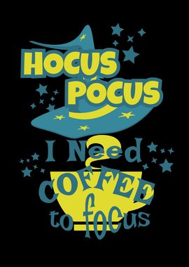 Hocus Pocus Funny Coffee