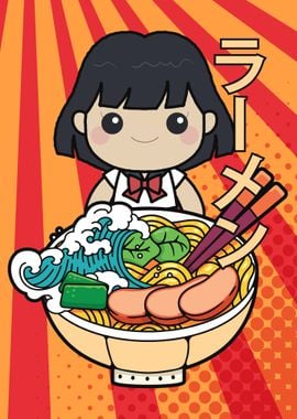 Anime Manga Ramen Food