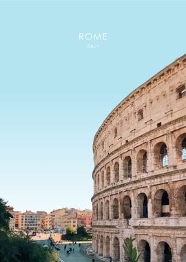 Rome Colosseum Artwork