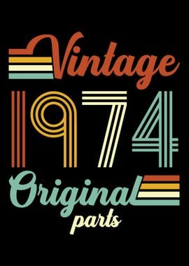 Vintage 1974 Original