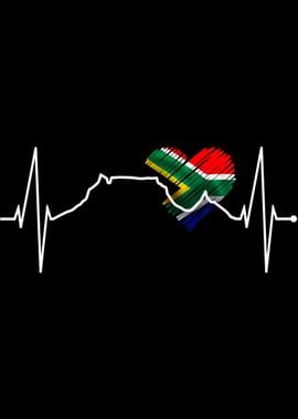 Cape Town Skyline Heart