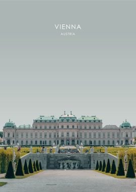 Vienna Travel Illustration