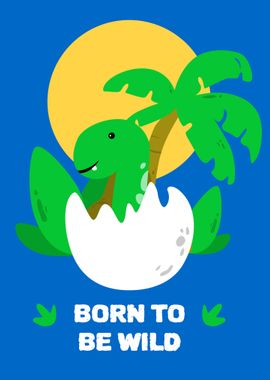 Baby Dinosaur born in egg