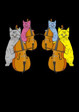 Cello Cats Violin