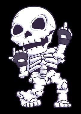 Fuck You Skeleton Hallowee