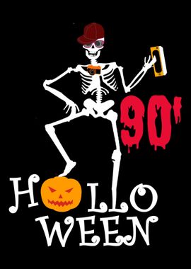 Halloween Skeleton 90s