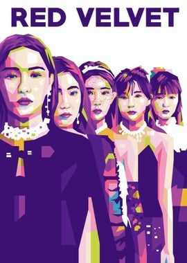 RED VELVET ILLUSTRATION