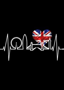 London Skyline Heartbeat