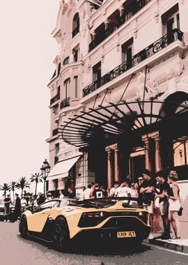 City Streets Lambo Artwork